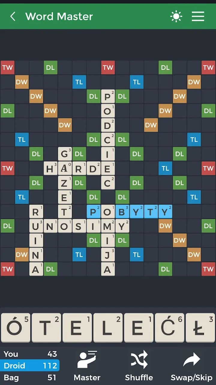 Świat gry Word Master Pro
